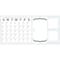 RoomMates Dry Erase Calendar Peel & Stick Giant Decal Set